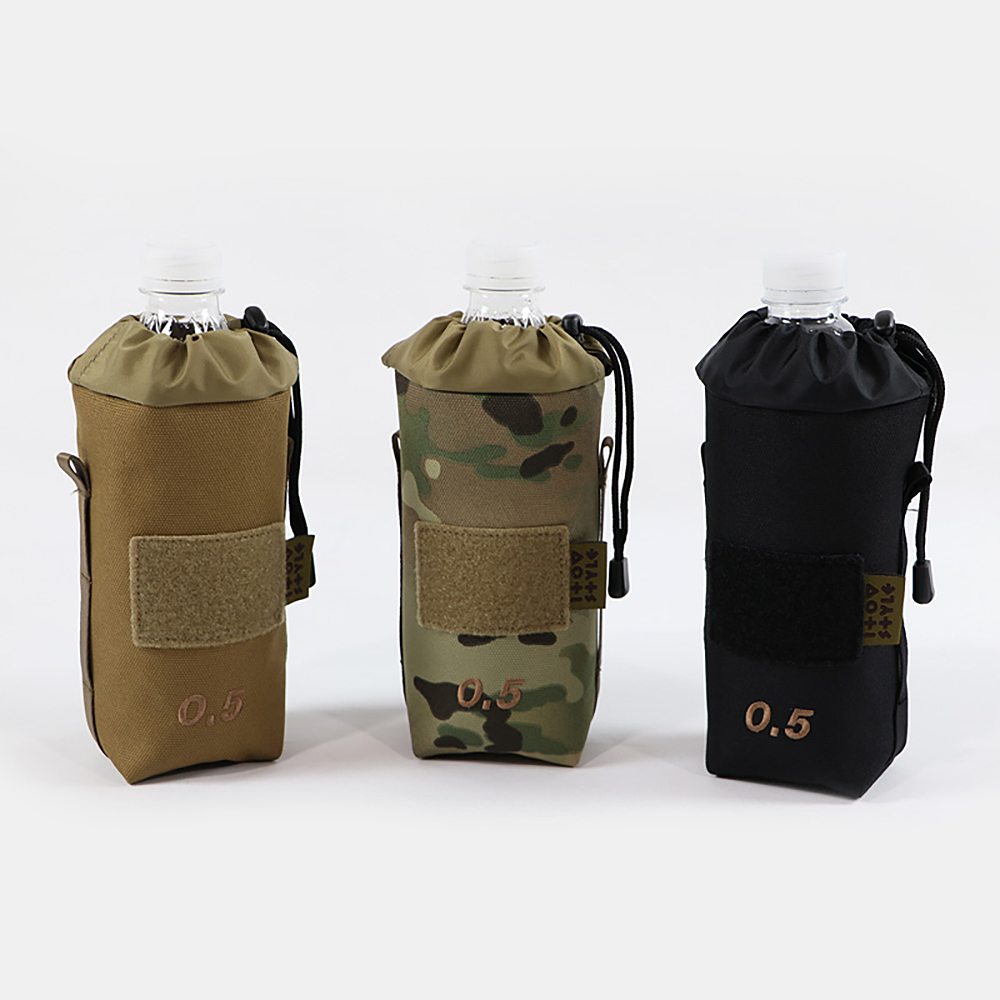 아이토브스타일 메버릭보틀 등산 물통 보냉 파우치 배낭 부착 보조가방 500ml